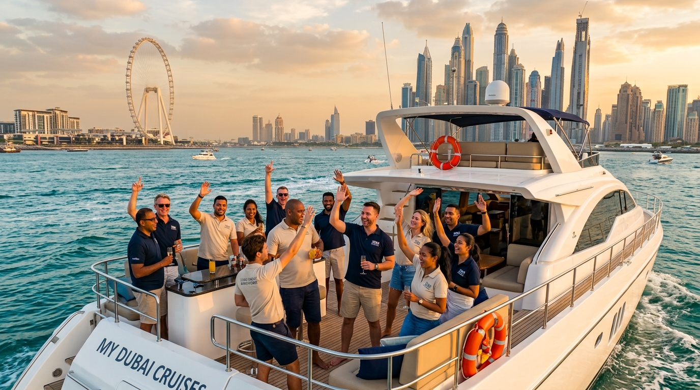Dubai Team Building Yacht Adventure
