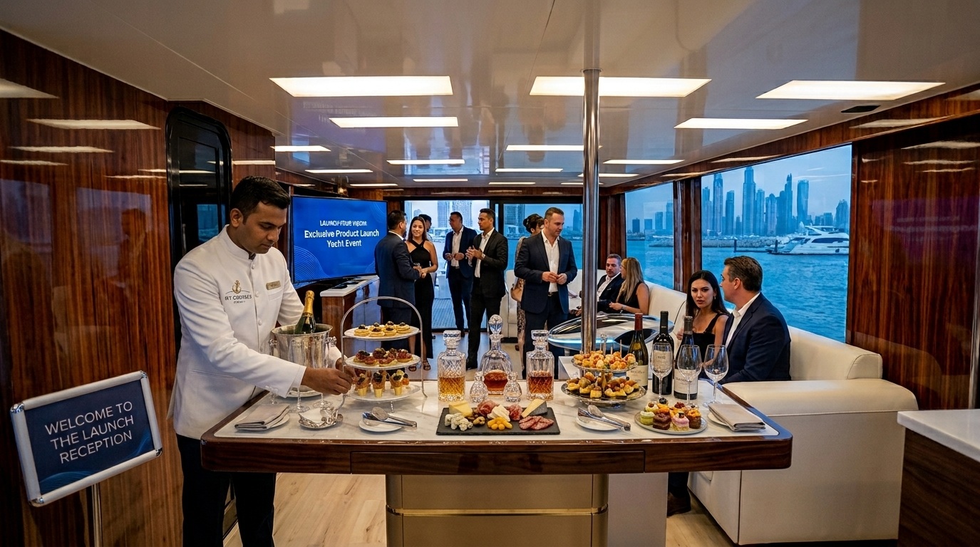 Launch Your Vision: Exclusive Product Launch Yacht Event in Dubai