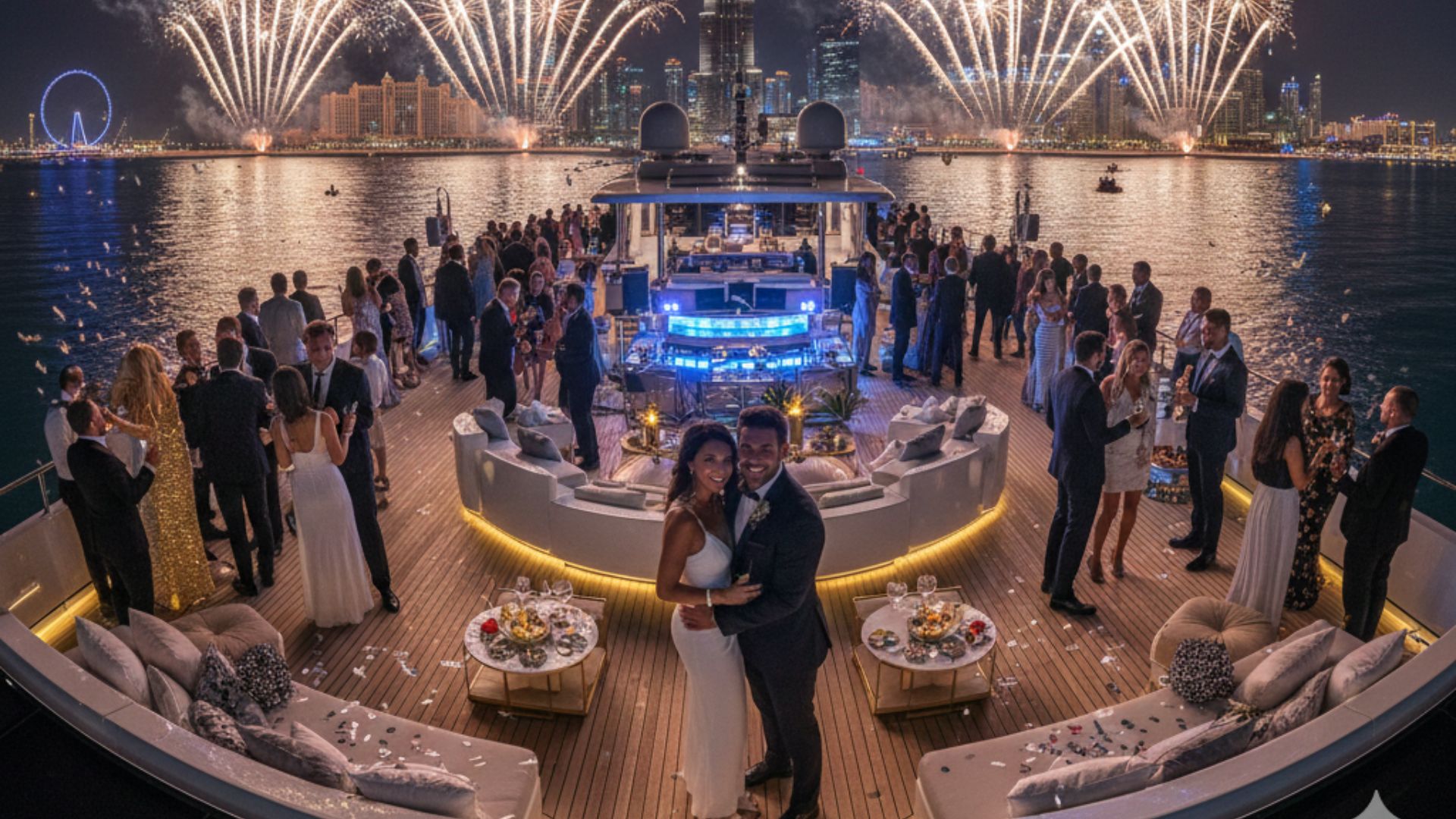 Dubai New Year's Eve Yacht Celebration